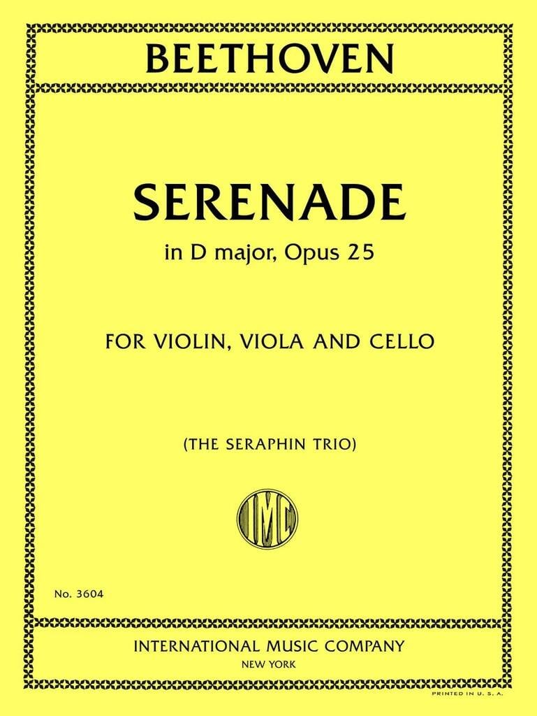 Serenade In D Major Op.25